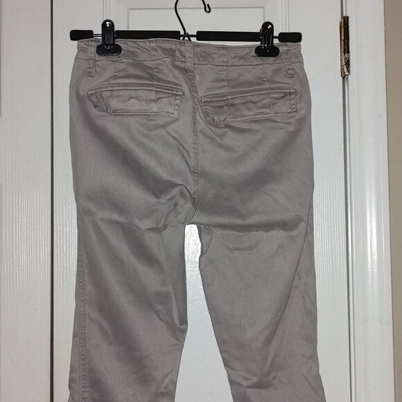 J. Crew light gray skinny cropped jeans  Sz 26 - Picture 6 of 7